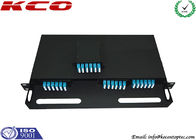 Fiber Optic MPO MTP Patch Cord 1U 19" Patch Panel Rack Mount Terminal Box 96 Cores