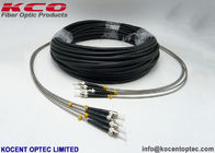 Lc To Fc 4 Core Outdoor Fiber Optic Patch Cable RRU 0.2dB Army Field