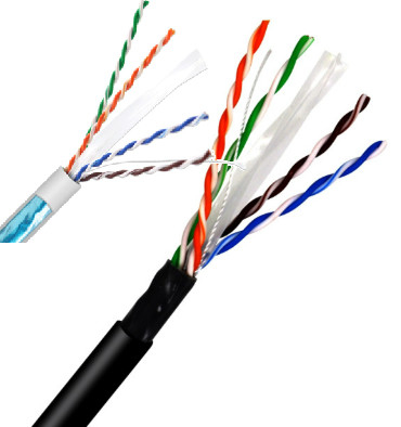 8 핵심은 저항 직접적 매장 Cat6 1000ft LSZH 재킷을 입습니다